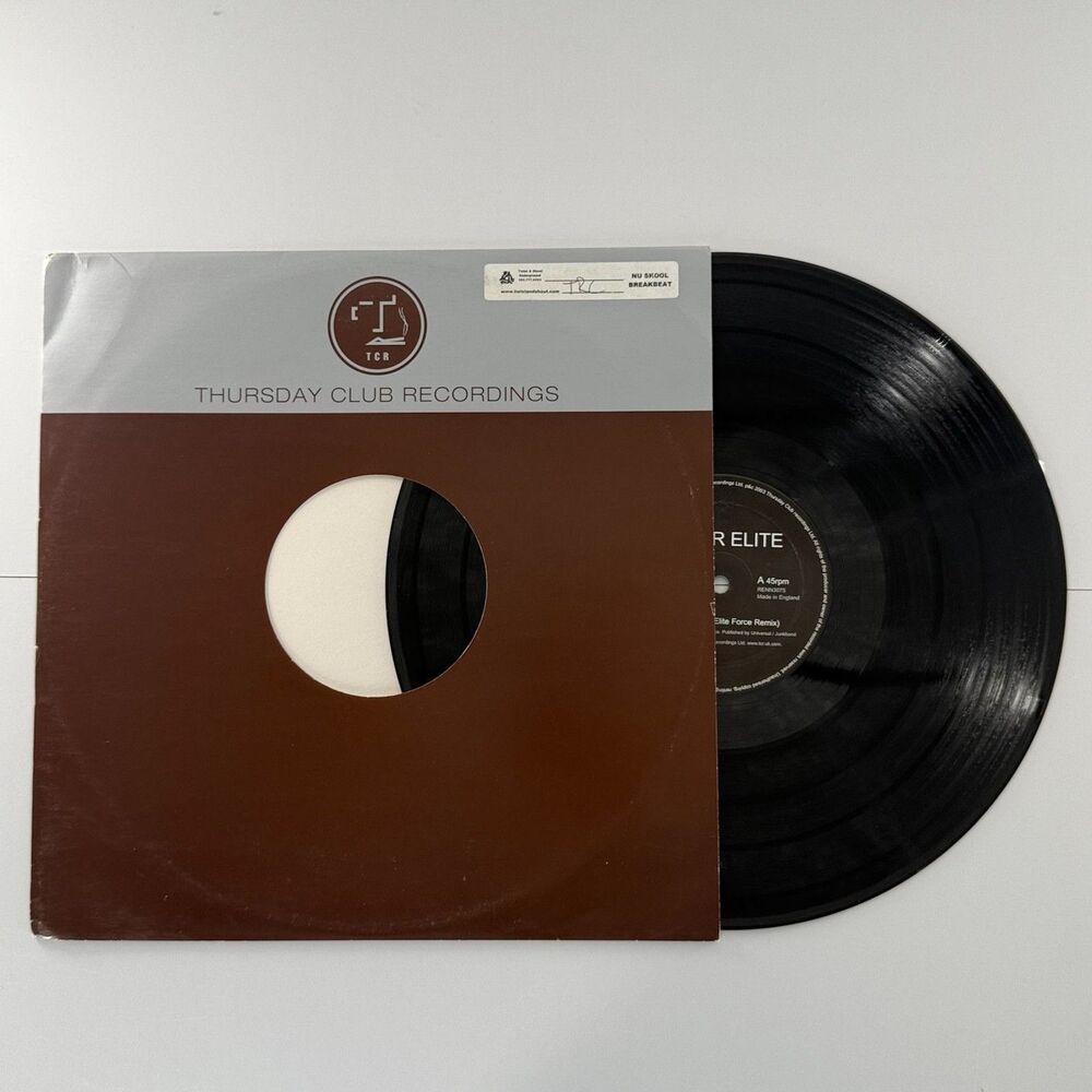 Killer Elite Triggaman 12” Vinyl Elite Force Remix Breakbeat TCR (030)